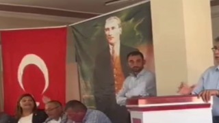 CHP ilçe kongresinde gergin anlar, olayı araya giren partililer yatıştırdı