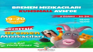 Çocuklar bu hafta da KUMSMALL AVMde olacak