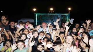 Çocuklardan müzikli oyuna yoğun ilgi