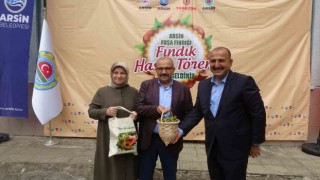 Coğrafi işaretli Arsin Foşa Fındığının hasadı törenle başladı