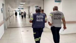 Çöp dökmeye giden belediye personeline saldırı