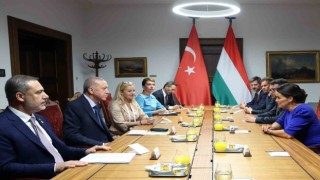 Cumhurbaşkanı Erdoğan, Macaristan Cumhurbaşkanı Novak ile görüştü