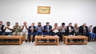 Cumhurbaşkanı Yardımcısı Yılmazdan Gaziantepli şehidin ailesine taziye ziyareti