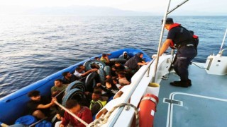 Datçada 37 göçmen yakalandı