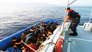 Datçada 37 göçmen yakalandı