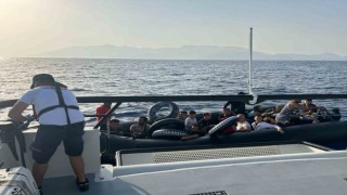 Datçada Yunanistanın geri ittiği 29 göçmen kurtarıldı