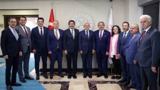 Denizli Platformu başkentte ekonominin patronlarıyla görüştü