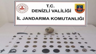 Denizlide 212 tarihi eser ele geçirildi