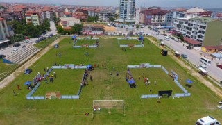 Denizlide afetzede çocukların yaraları sporla sarılacak