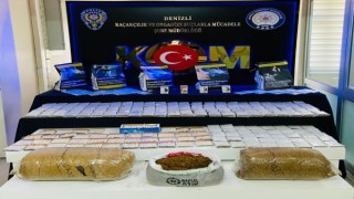 Denizlide kaçakçılık operasyonlarında 9 kişi yakalandı