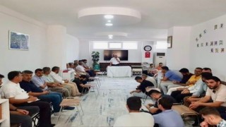 Deprem bölgesinde görev yapan müftülük personellerine başarı belgesi