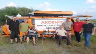 Depremde önemli katkı sağlayan amatör telsizciler tatbikat gerçekleştirdi