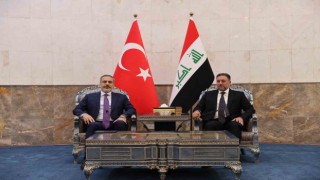 Dışişleri Bakanı Fidan, Irak Egemenlik İttifakı Lideri Hançer ile görüştü