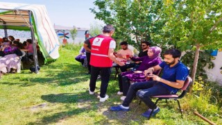 Diyadinde özel eğitimli öğrencilere Kızılaydan şenlik