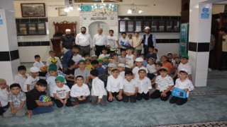 Diyarbakırda yaz Kuran kursu öğrencileri altın ile ödüllendirildi