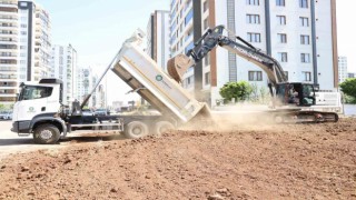 Diyarbakırda yeşil kuşak hattı oluşturuluyor