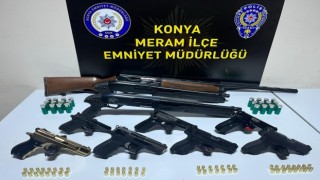 Düğün magandalarına yönelik çalışmalarda cephanelik ele geçirildi