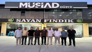 Düzce MÜSİAD projelerini Özdemire anlattı