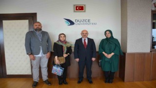 Düzce Üniversitesinde çalışma yapıyorlar