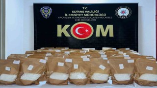Edirnede uyuşturucu operasyonu: 72 kilo metamfetamin ele geçirildi