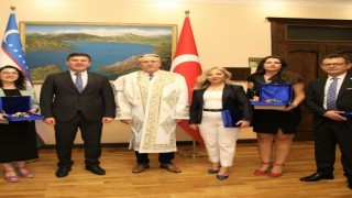 Ege Üniversitesi Heyeti Özbekistandaki temaslarını sürdürüyor