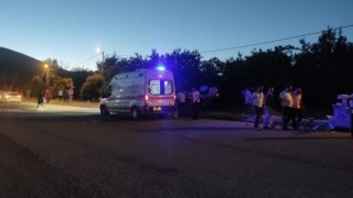 Elazığda araç takla attı: 1 yaralı