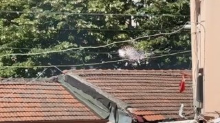 Elektrik tellerindeki patlama vatandaşları korkuttu