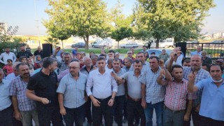 Enkaz kentin kaymakamına görülmemiş sevgi, tayini çıktı gitmesini istemiyorlar