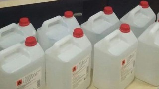 Erdekte kaçak alkol operasyonu