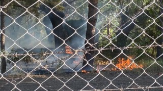 Erzincanda aşırı sıcaklarla birlikte örtü yangınları arttı