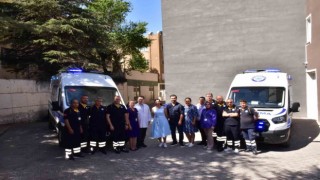 ESOGÜ Hastanesinde 2 yeni ambulans hizmet vermeye başladı