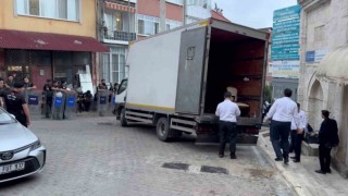 Eyüpsultanda sözleşmesi biten yurt ekipler tarafından boşaltıldı