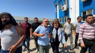 Fatma Şahinin girişimiyle 6 gündür süren grev son buldu