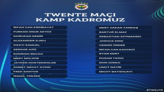 Fenerbahçenin Twente maçı kadrosu belli oldu