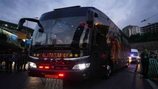 Galatasaray, Trabzonspor maçı için stada geldi