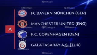 Galatasarayın Şampiyonlar Ligindeki rakipleri belli oldu