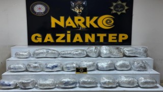Gaziantepte 26 kilo skunk ele geçirildi
