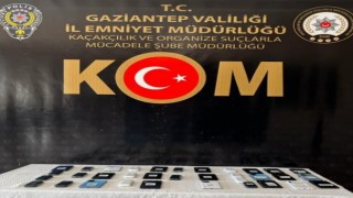 Gaziantepte 34 adet kaçak cep telefonu ele geçirildi