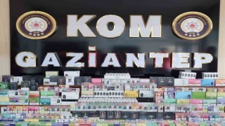 Gaziantepte bin 490 adet gümrük kaçağı sigara ele geçirildi