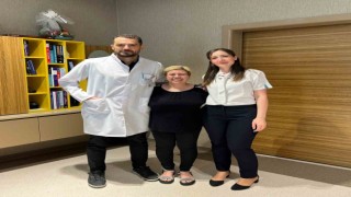 17 santimlik dev miyom başarılı bir ameliyatla alındı.