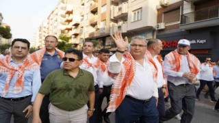 Geleneksel 8. Yuntdağı Yağlı Pehlivan Güreşleri kortej yürüyüşü yapıldı