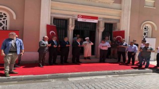 Gemlikin sembollerinden Balıkpazarı Camii ibadete açıldı