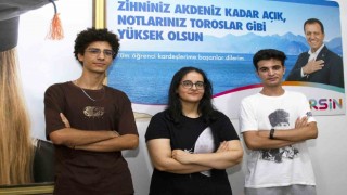 Gençlerin üniversite hayalleri Mersin Büyükşehir Belediyesinin destekleriyle gerçek oldu