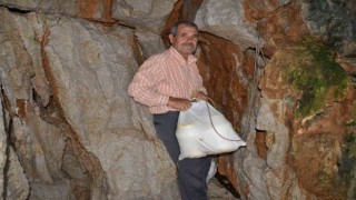 Göçerlerin doğal buzdolapları, 40 metrelik kar obrukları