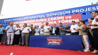 Antalya'da mahallelinin kentsel dönüşüm sevinci