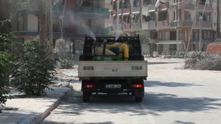 Hatay Büyükşehir Belediyesi, İlaçlama Çalışmalarını Sürdürüyor