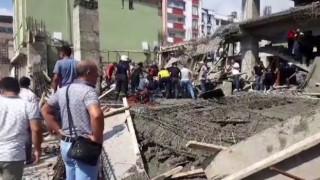 Hatayda inşaatta göçük: 3 işçi kurtarıldı, birini kurtarma çalışması sürüyor
