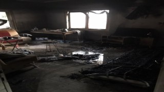 Hatay'daki ev yangını diğer evlere sıçramadan söndürüldü