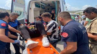 Hatayda trafik kazası: 1 yaralı