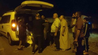 Hatayda yağmur yolları göle çevirdi